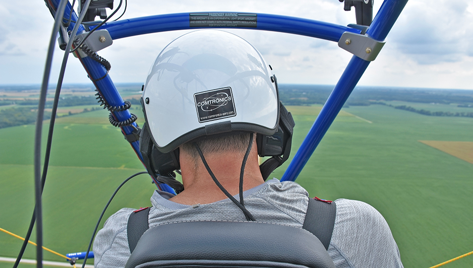 View from the Back Seat of a Powered Parachute
